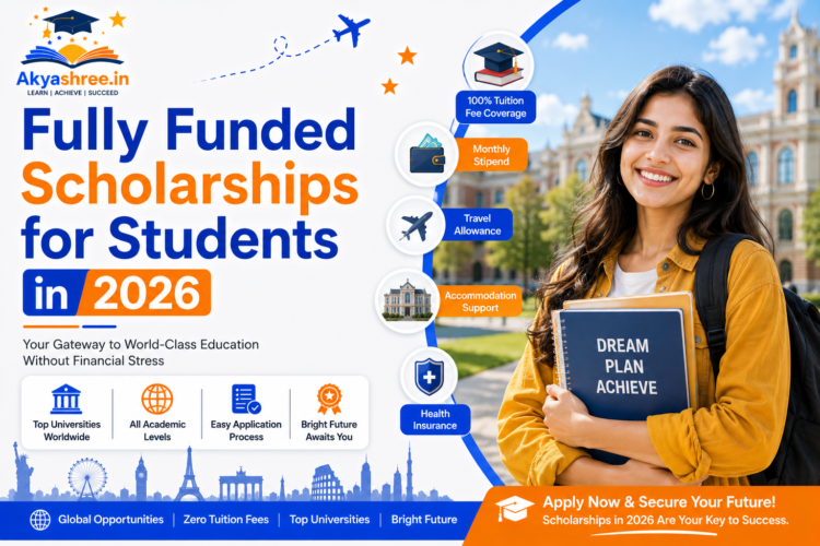 Fully Funded Scholarships for Students in 2026